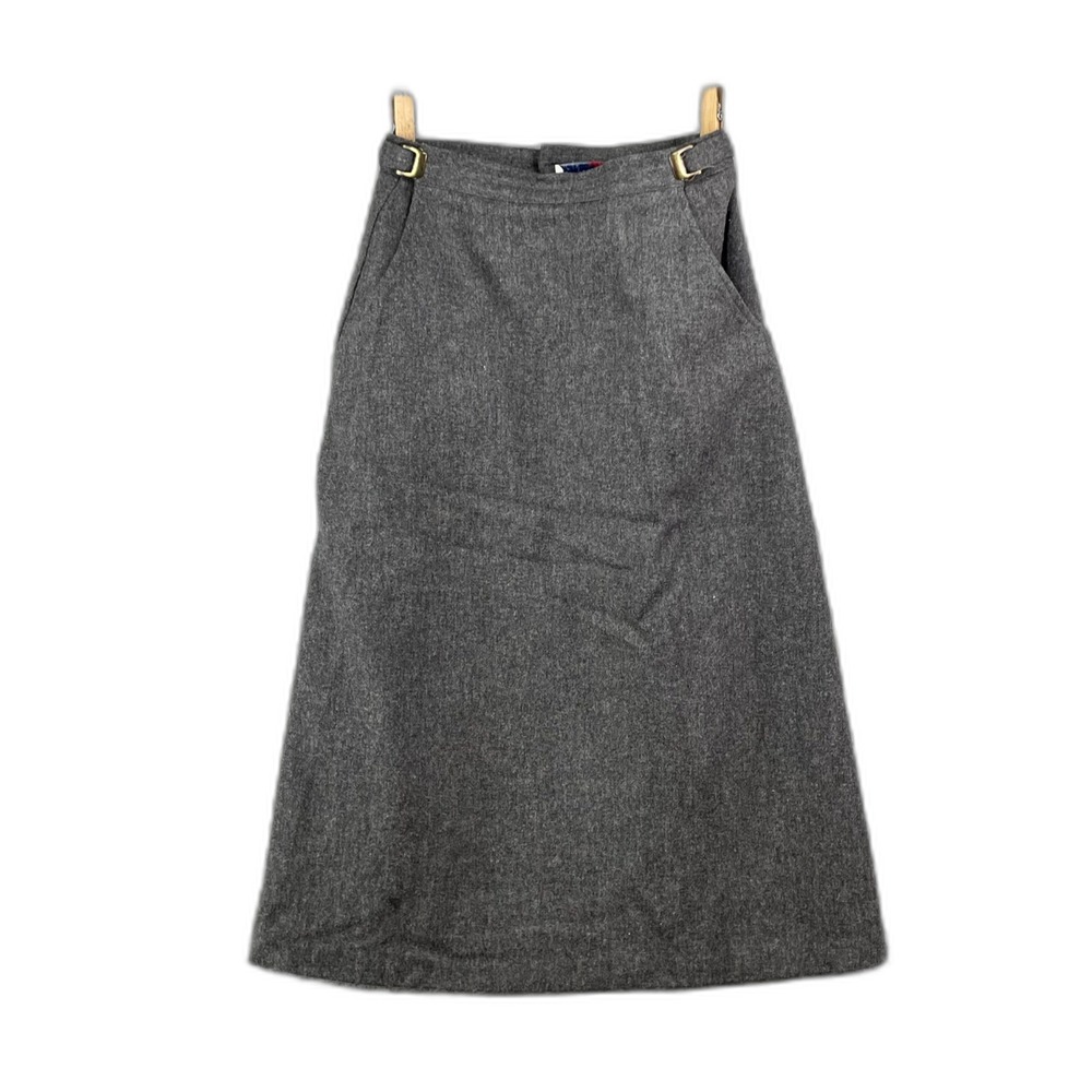 Bedford Fair Lifestyles Wool Midi Skirt Womens 4P Lined Streetwear Made In USA